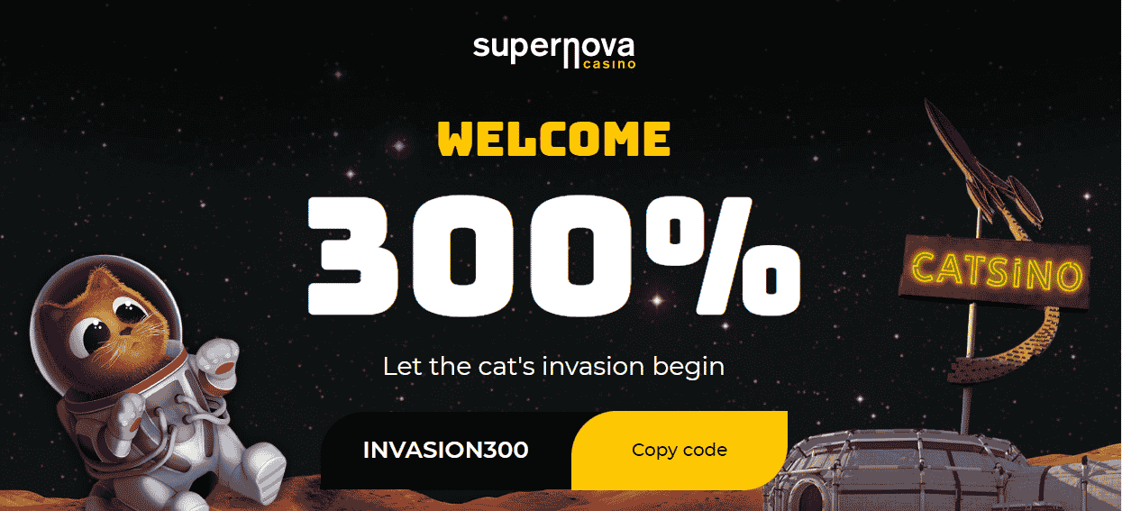 Supernova Casino Bonus