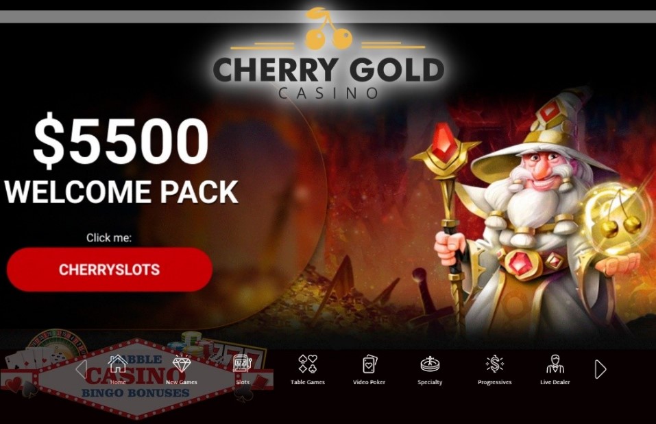 Cherry Gold üdvözlő bónusz